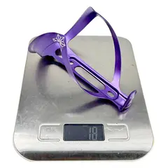 SUPACAZ - Soporte Caramañola Fly Morado 18g Aluminio.