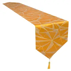 HOMETEX - CAMINO DE MESA TALYA  AMARILLO