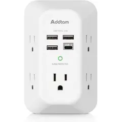 GEF - Multitoma Cargador De Pared Usb C Protector Sobretension