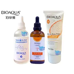 BIOAQUA - Jabon Arroz+ Kit Sueros