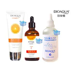 BIOAQUA - Jabon Vitamina C + Kit Sueros