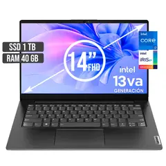 LENOVO - V14 INTEL CORE I7-1355U SSD 1TB RAM 40GB LED 14 FULL HD
