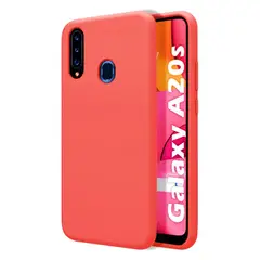 GENERICO - Funda Estuche Silicone Case Compatible Samsung A20s Salmon