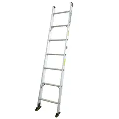 ESCALERAS DE COLOMBIA - Escalera Certificada Tipo Sencilla En Aluminio 7 pasos / 2.10Mts 136 Kg.