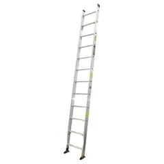 ESCALERAS DE COLOMBIA - Escalera Certificada Tipo Sencilla En Aluminio 12 pasos / 3.60Mts 136 Kg.