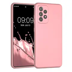 GENERICO - Funda Estuche Silicone Case Compatible Samsung A72 Rosa