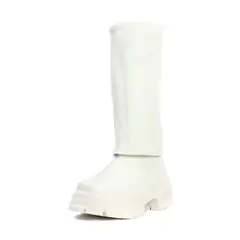 INCO - Botas Extralarga Mujer Blanco Carlota