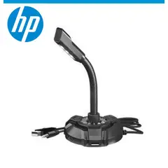 HP - Microfono Gamer RGB Con Linterna USB - 35mm DHP-1100C