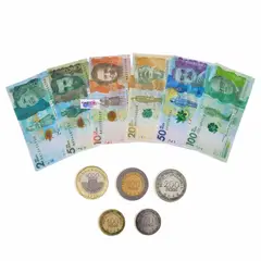 GENERICO - Billetes Didácticos Surtidos + Monedas Peso Colombiano