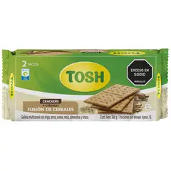 TOSH - Galleta Fusion Cereales Fit Taco x 2