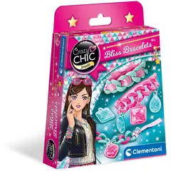CLEMENTONI - Set Para Crear Brazaletes Con Colgantes Juguetes Para Niñas