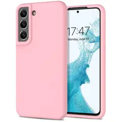 GENERICO - Funda Estuche Silicone Case Compatible Samsung S22 Plus Rosa