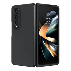 GENERICO - Funda Estuche Silicone Case Compatible Con Samsung Z Fold 4 Negro