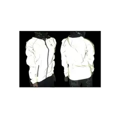 GENERICO - Chaqueta Moto Dama Reflectiva Rompevientos Mujer 90% Impermeable