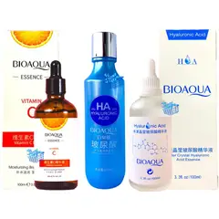 BIOAQUA - Kit x3 Sueros y tonico acido hialuronico