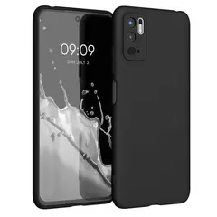GENERICO - Funda Estuche Silicone Case Compatible Xiaomi Note 10 5G Negro