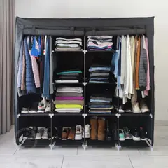INDUHOGAR - Closet extra doble desarmable con forro marca