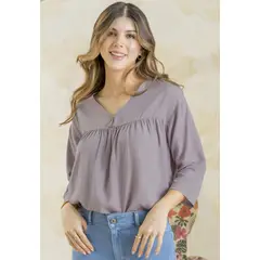 RUTTA - Blusa Mujer Mora Claro 103049