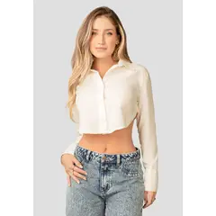 ATYPICAL - Camisa Mujer Blanco 100649