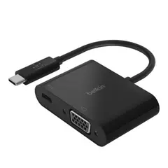 BELKIN - USB-C a VGA + Adaptador de carga