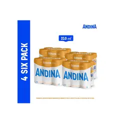 ANDINA - Cerveza Dorada 24x310ml