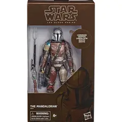 STAR WARS - Din Djarin Carbonized Figura The Mandalorian Black Series