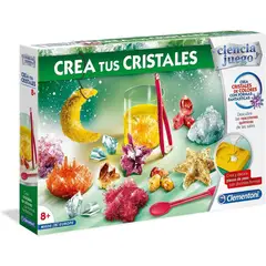 CLEMENTONI - Kit Laboratorio Científico Para Crear Cristales Asombrosos