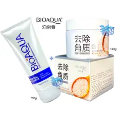 BIOAQUA - Exfoliante De Arroz y Jabon antiacne