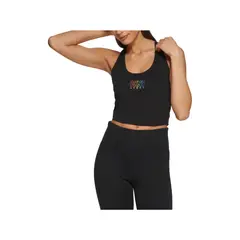 DKNY - Top Deportivo Negro Para Mujer