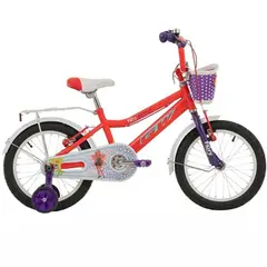 GW - Bicicleta rin 16 fairy para niña de 4 a 6 años Rosa Magenta