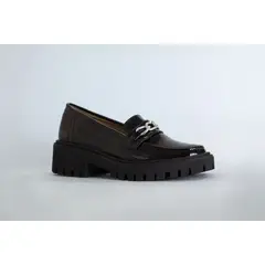 GENERICO - Mocasines Carlota Negro Charol mujer Calzado Lars