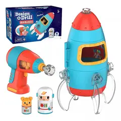 EDUCATIONAL INSIGHTS - Juego Educativo Construcción Cohete Espacial Para Niños