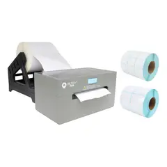 JALTECH - Combo Impresora Térmica De Etiquetas Bluetooth + Usb