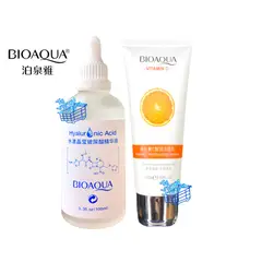 BIOAQUA - Kit X 2 Vitamina C Y Acido Hialuronico