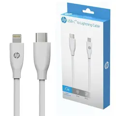 HP - Cable Cargador IPhone USB-C Para Lightning MFI 3A - 480Mbps 1 Metro