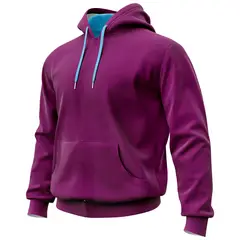 SEVEN ONE - Hoodie Buzo Algodon Perchado 280Gr - Hombre