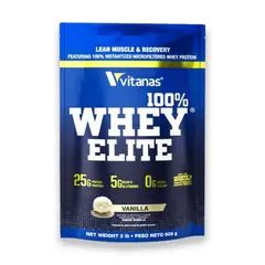VITANAS - 100% Whey Elite 2 libras - Proteina Limpia
