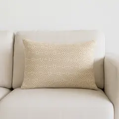 NOSSARENA - Cojin Beige Romance 50x35cm