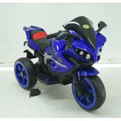 BEBESUNITA - Moto Eléctrica para Niño Doble Motor Llantas en Caucho