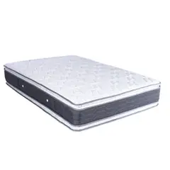 GENERICO - COLCHON ORTOPEDICO PILLOW TOP 100 X 190 RESORTES