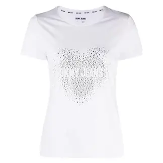 DKNY - Blusa para Mujer Blanco