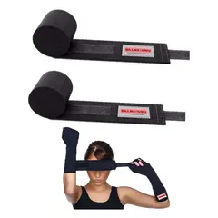 GENERICO - Vendas De Boxeo Billna x2 Negro Unisex