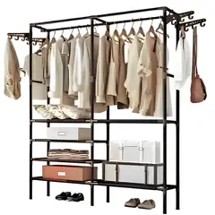 ONE PIXEL - Estante Para Ropa Organizador Zapatero Y Perchero Almacenaje