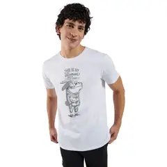 TOTTO - Camiseta para Hombre Atena Amarilla