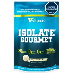 VITANAS - Isolate Gourmet 5 libras - Vainilla - Proteina