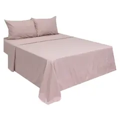 HOMETEX - SAB QUEEN NATURAL PALO DE ROSA