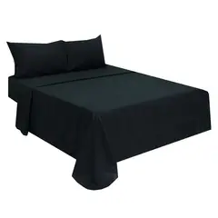 HOMETEX - SAB QUEEN NATURAL  NEGRA