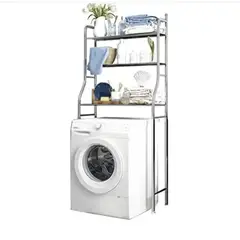 GENERICO - Estante Organizador Zona Lavanderia 3 Niveles Rack Lavadora