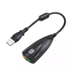 GENERICO - Cable Adaptador Usb De Sonido 7.1 Portatil Pc Win Mac