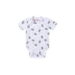 SANTANA - Body Estampado Bebé Manga Corta Niña Violeta